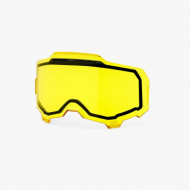 Линза 100% Armega Dual Vented Yellow Линза 100% Armega Dual Vented Yellow